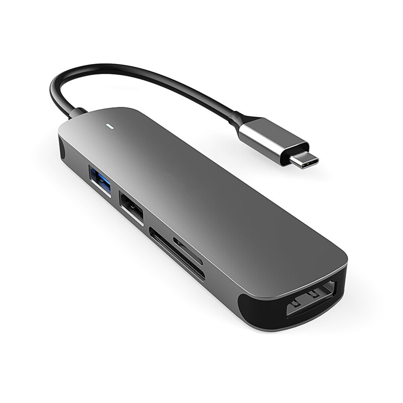 USB-C Hub 5 Hafen USB 2.0/3,0 HDMI Adapter USB Naben Für Tablette Laptop praktisch Hub Splitter