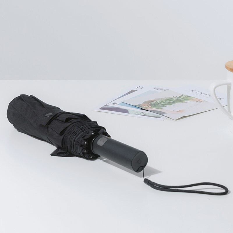 Xiaomi-Paraguas automático supergrande, sombrilla Anti-UV fuerte, resistente a la lluvia y al viento, para viajes y excursiones en familia