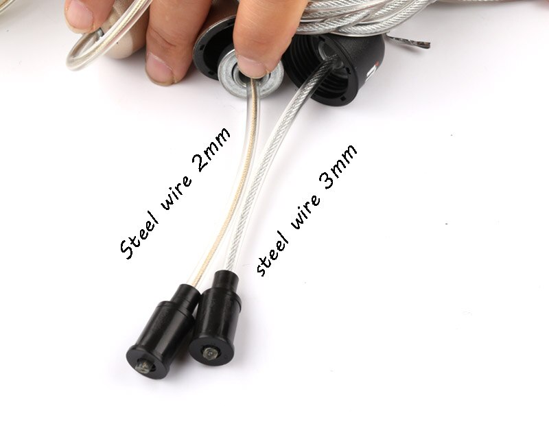 ITSTYLE Jump Rope Bodybuilding Gym Crossfit Steel Wire skipping Rope