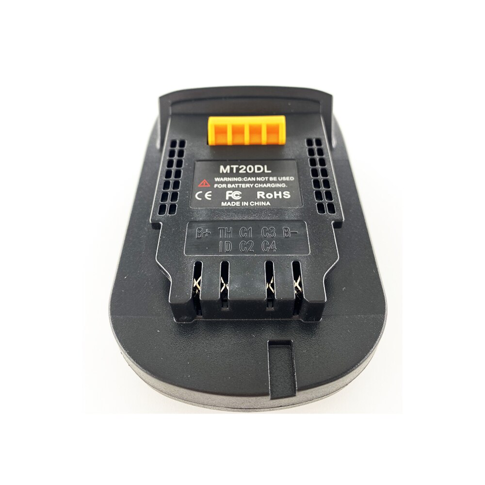 Batterij Adapter Voor Makita 18V Schakelaar Dewalt Mt20Dl Voor Dewalt 18V 20V Gereedschap Voor Makita Bl1830 bl1860 Bl1815 Li-Ion Batterij