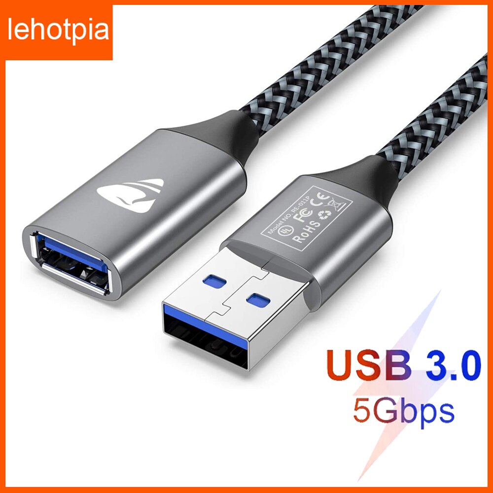 USB 3.0 2.0 Extension Cable Male to Female Data Cable USB3.0 Extender Cord For PC TV keyboard Mouse Computer USB Extension Cable