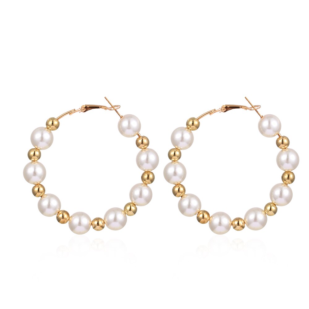 grote ronde oorbellen