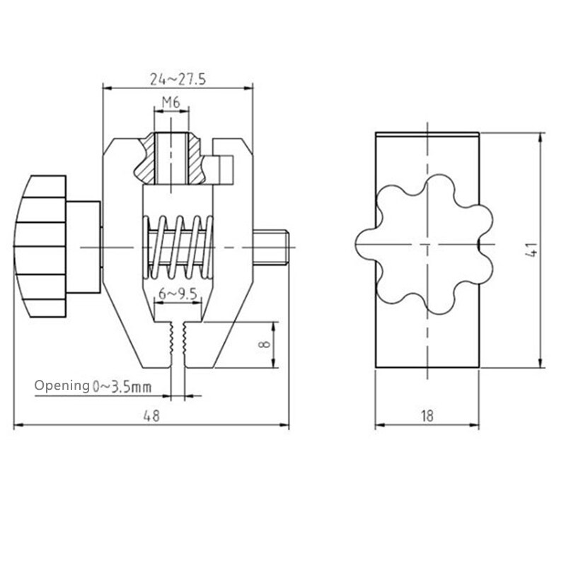 WJJ-01 Push-Pull Force Fixture Fixture Fixture Tensile Tester Fixture