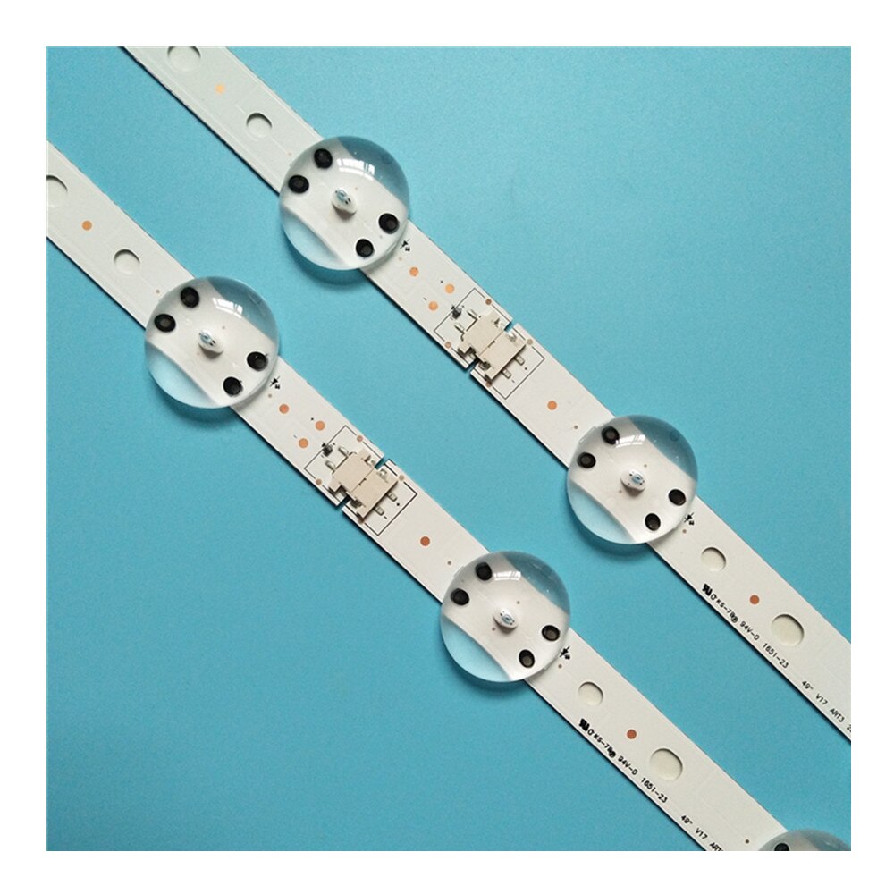 LED TV Illumination Part Replacement For LG 49LJ610V-TA 49LJ610V-ZA 49LJ610Y-TA LED Bar Backlight Strip Line Ruler V1749L1 2862A