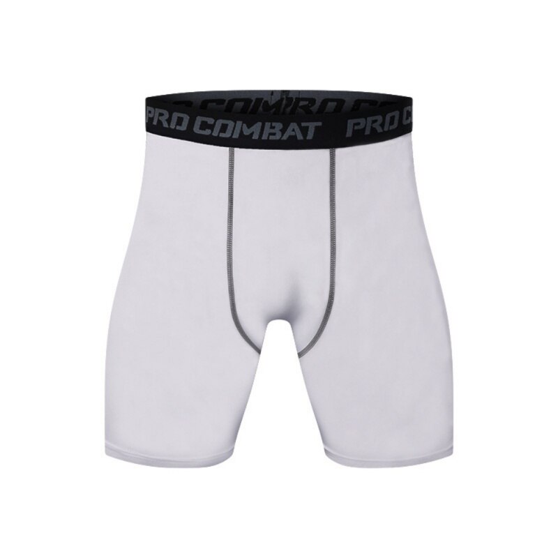 Pantalones cortos de baloncesto y mallas de Fitness para hombre, pantalones cortos ajustados de secado rápido para ciclismo, ropa interior de entrenamiento
