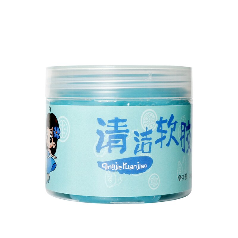 Gomma morbida Pulizia di Fango di Lavaggio auto Pulitore della Tastiera Colla Magia Accessori per auto Strumento di Pulizia: packing by bottle