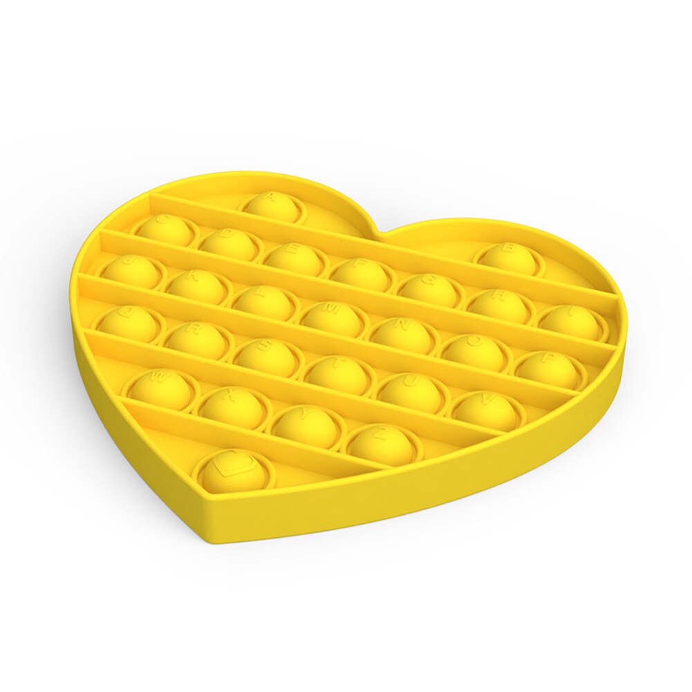 neue Star Shaped Push Blase Spielzeug Squeeze Spielzeug Kinder Erwachsene Stress Relief Silikon Zappeln Sensorischen Spielzeug für Kinder: 12