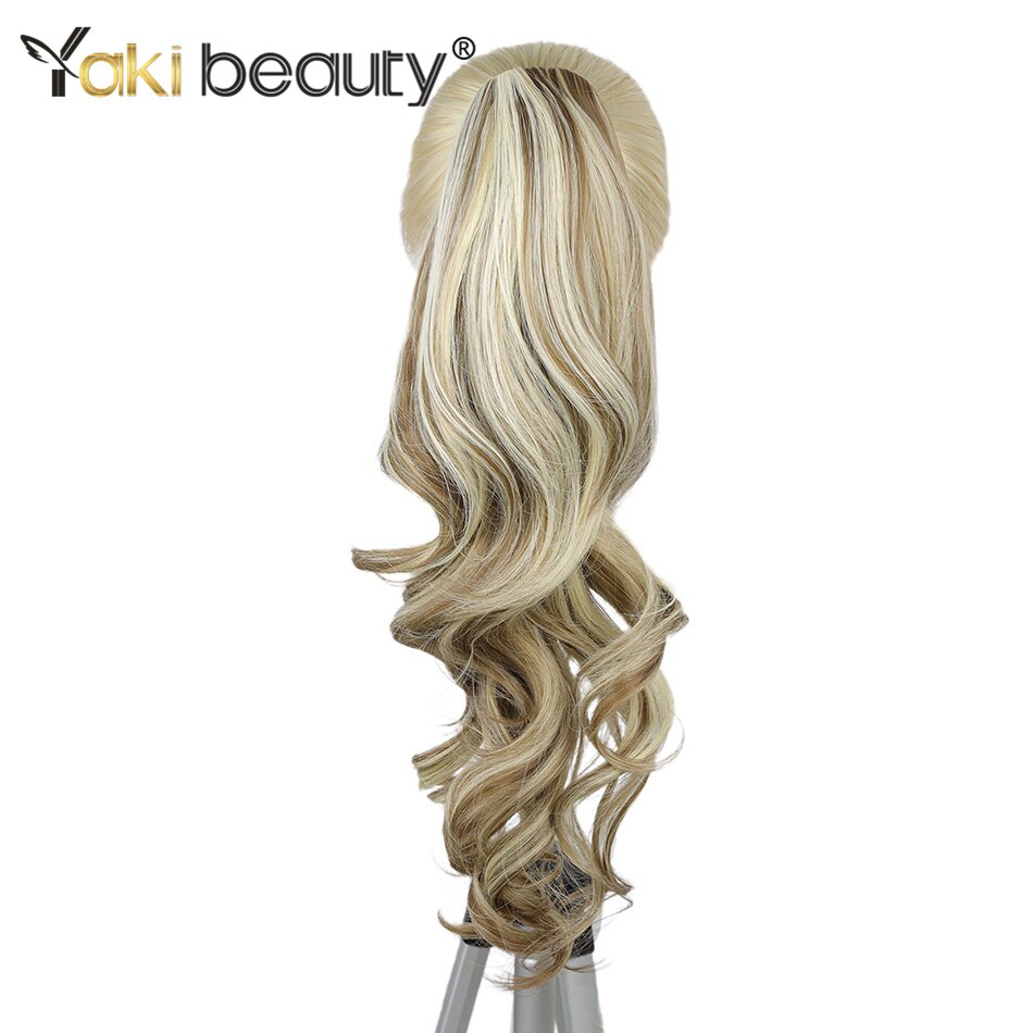 Synthetic Claw Ponytail Long Body Natural Wave 20Inch 180g High Temperature Fiber For Women By Yaki Beauty: p10-613