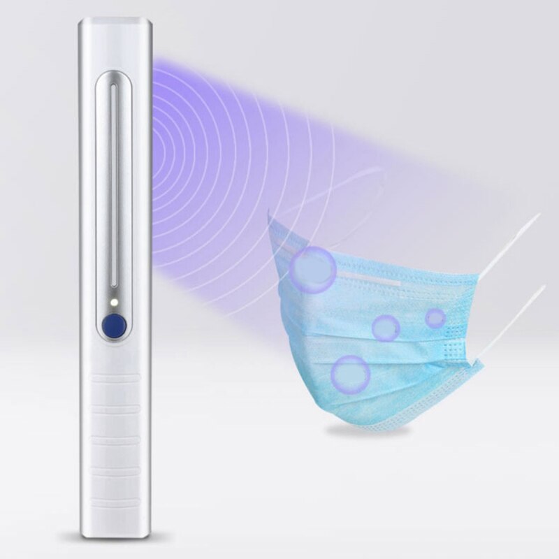 Portable UV-C Lamp Light Germicidal UV Lamp Home Handheld Disinfection Lamp white