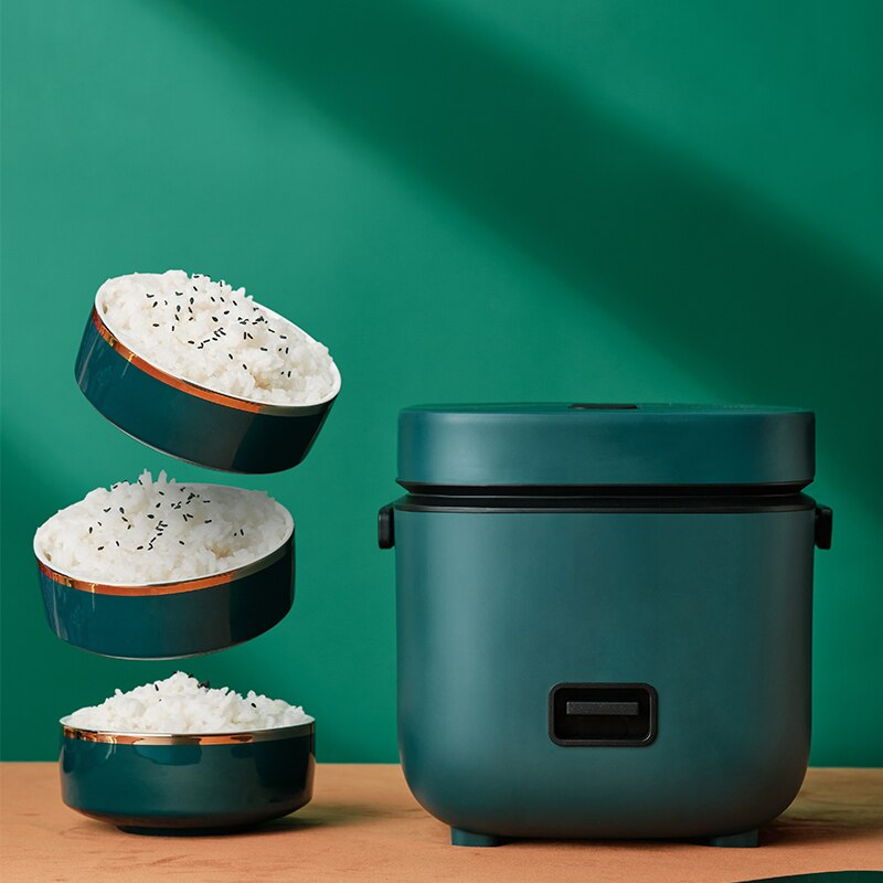 ZK30 220V 1.2L Cute Mini Rice Cooker Rice Cooker Household Single Kitchen Small Household Appliances WIth Handle
