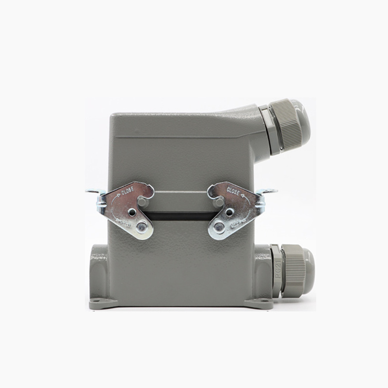 HE-024 Industrial Rectangular Heavy Duty Connector 24 Cores 16A 500V Waterproof Aviation Plug