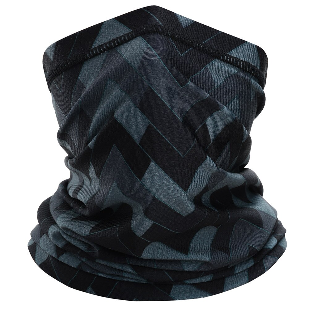 Pasamontañas de verano para motocicleta, máscara de cuello, polaina con patrón Digital, bufanda transpirable para Moto, Motocross, ciclismo, Bandana para hombre: 004