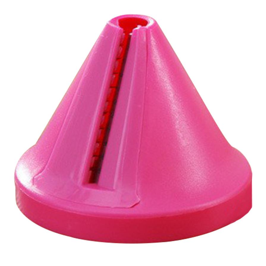 Keuken Trechter Model Spiral Slicer Gadget Versnipperd Apparaat Groente Shred Wortel Radijs Cutter: Red