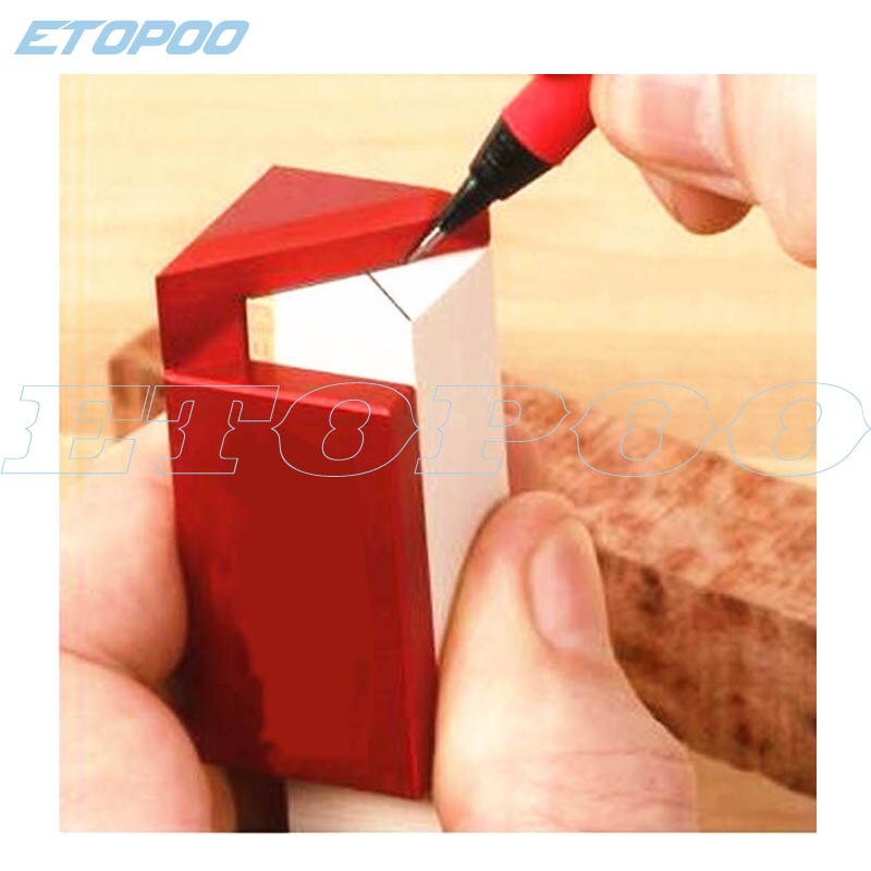 system brytyjski 45 stopni kąt linia rysunek narzędzia robić obróbki drewna prawa linia rysunek stolarz okrągły linia środkowa skryba miernik