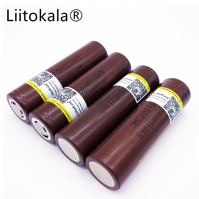 Liitokala originele para VOOR HG2 18650 3000 mah 3000 hg2 3.6 v 30 dedicada een la descarga bateria cigarrillo electroni