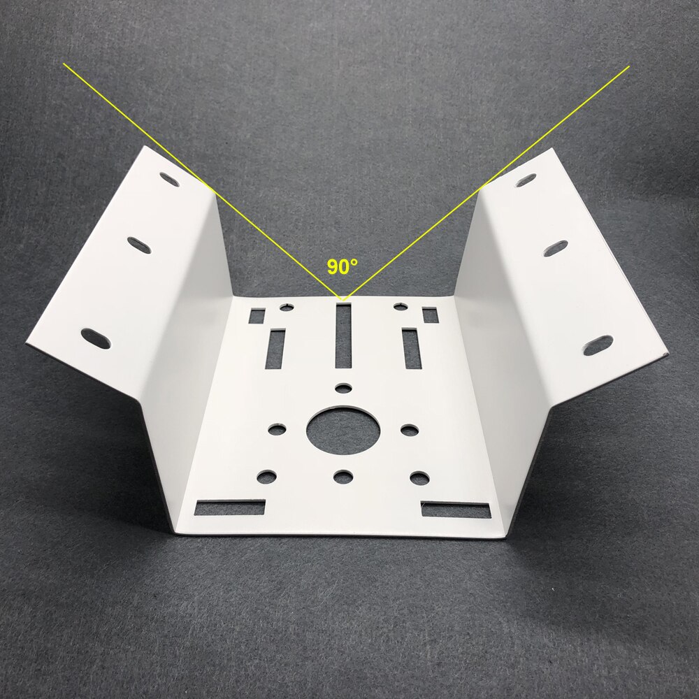 Outdoor Externe Metalen 90 Graden Haakse Muur Hoek Beugel Montage Voor Hikvision Cctv Ptz Ip Speed Dome Camera