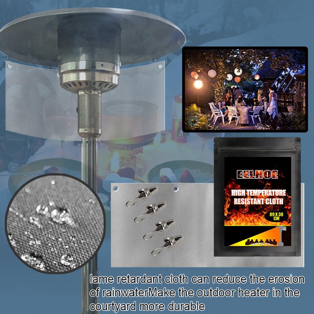 Focusing Fiber-glass Garden Directional Heat Reflector Outdoor Gas Heater