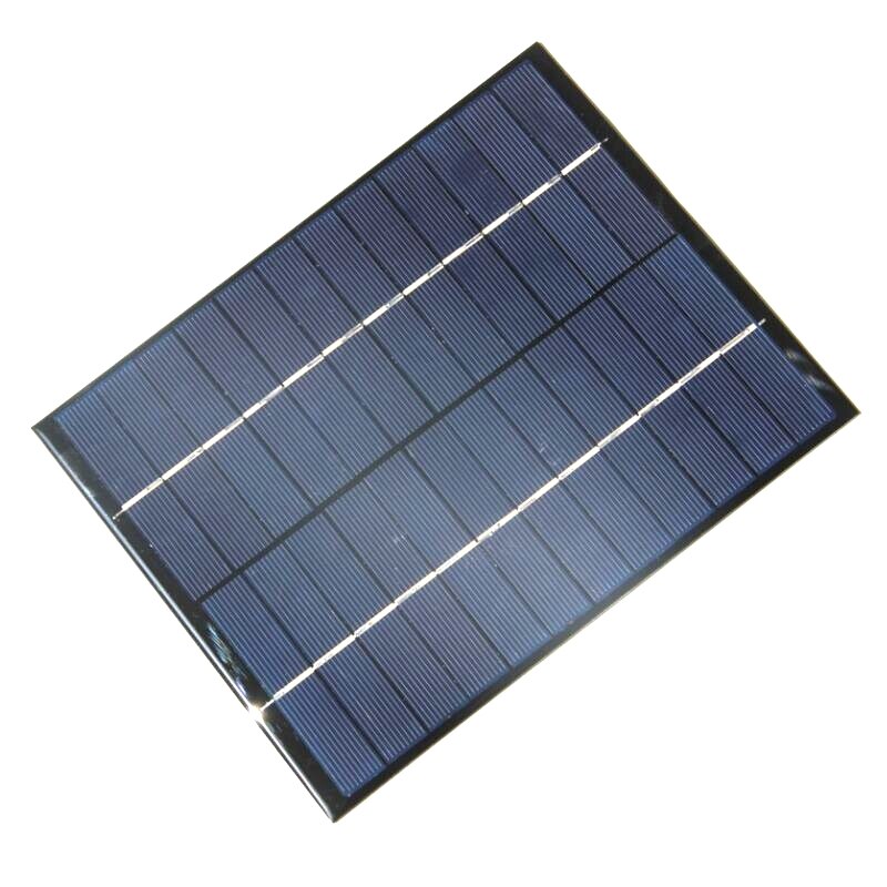 5.2w 12v solceller polykristallina solpaneler gör det själv-panel solenergi batterisystem laddare 165 x 210 x 3 mm