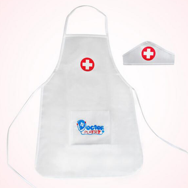 neue Kinder Spielen Rolle Spielen Arzt Kleidung Spielzeug Baby Krankenschwester Arzt Durchführung Kleine: clothes and Hat