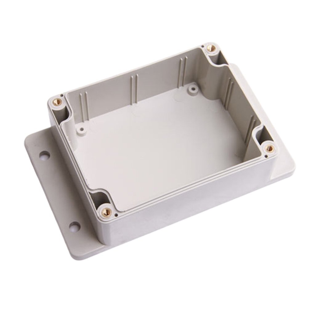 With Ears Abs Plastic Waterproof Box White Junction Box 115×90×55mm Monitoring Security Solid Square Protection Box