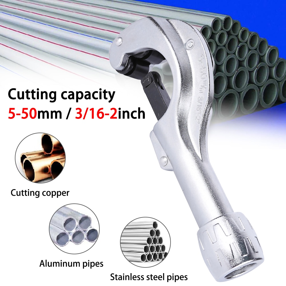 Rohr Cutter Aluminium Stahl 5mm-50mm Kupfer Rohr Rohr Cutter Messer schneiden Sanitär Werkzeug Heimat Hand werkzeuge