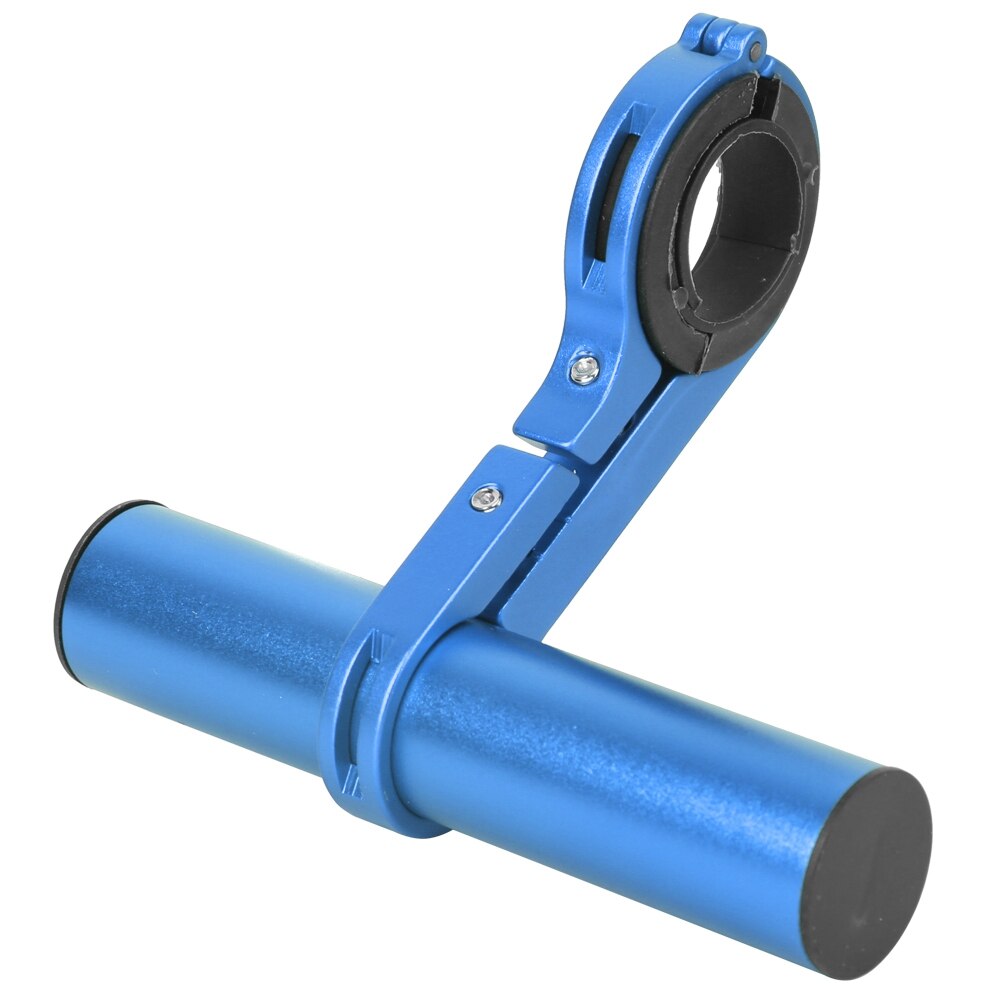 Fietsstuur Uitbreiding Beugel 10Cm Mountain Racefiets Handvat Extender Fiets Licht Zaklamp Ondersteuning Clip Fiets Accessoires: Blauw