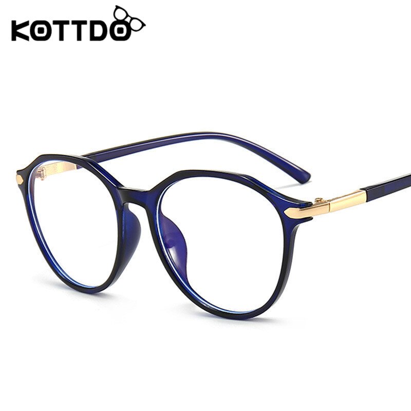 KOTTDO-Gafas de luz azul para ordenador, lentes para videojuegos, con Uv400, montura transparente, Anti rayos azules