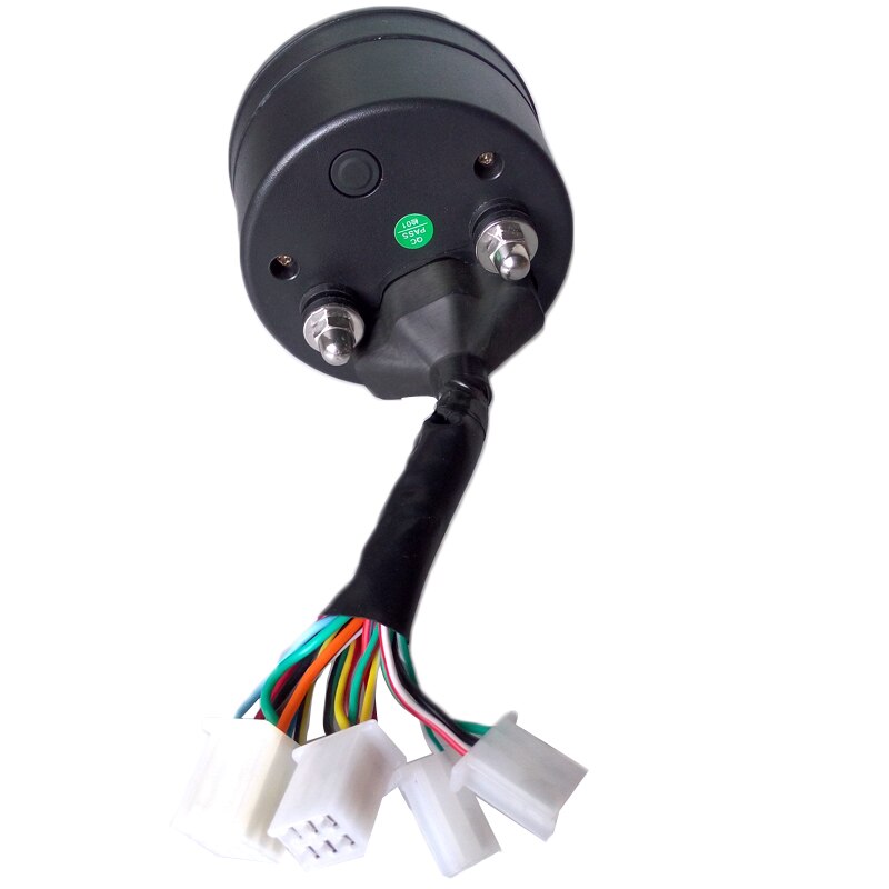 Universal Digital Motorcycle Dual Speed LCD Screen Speedometer Odometer Techometer Gauge
