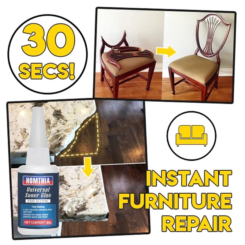 30ml yleiskäyttöistä superliimaa vahvaa muoviliimaa hartsikeraamisen lasimetallin korjaamiseen