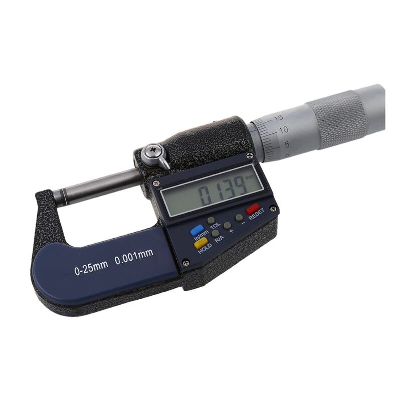 25mm/0.001mm elektroniska digitala mikrometer
