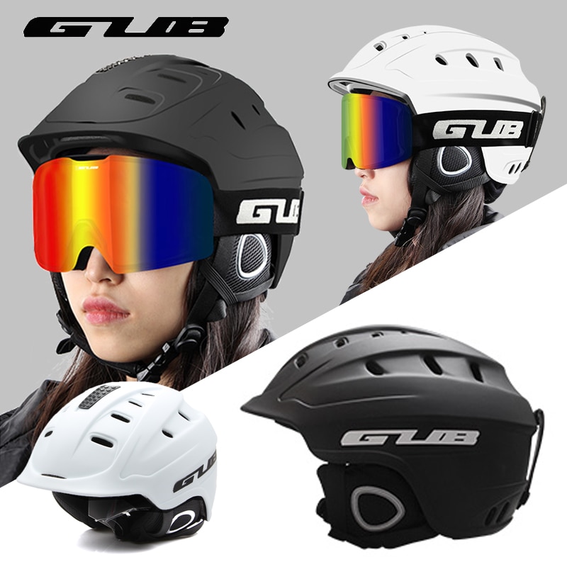 Casques de Skateboard pour hommes et femmes, pour Sports de neige, ski, intégral moulé, coupe-vent, cyclisme, pour Snowboard, motoneige, GUB 616