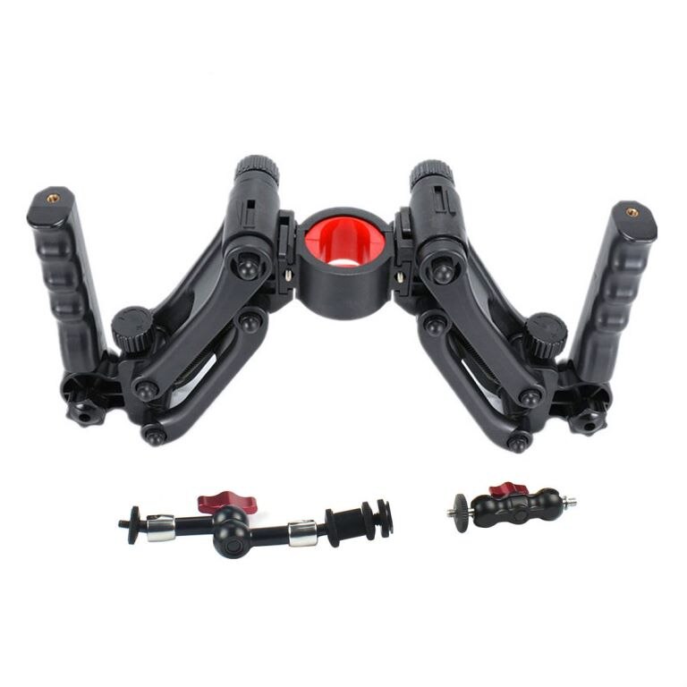 BGNing Universal- Handheld Gyroskop Stabilisator Frühling 5-achse Stoßdämpfer 4,5 KG zuletzt für DSLR Kamera für Alle stabilisator