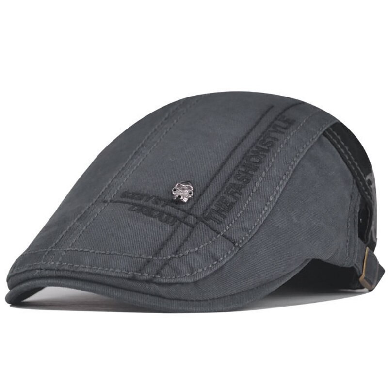 Fajne beret pary czapki nowa wiosna 2021 klasyczny czapka garnizonowa damska dopasowywalna klamra Streetwear kapelusz dla obu płci moda przyczynowy czapka mężczyzna