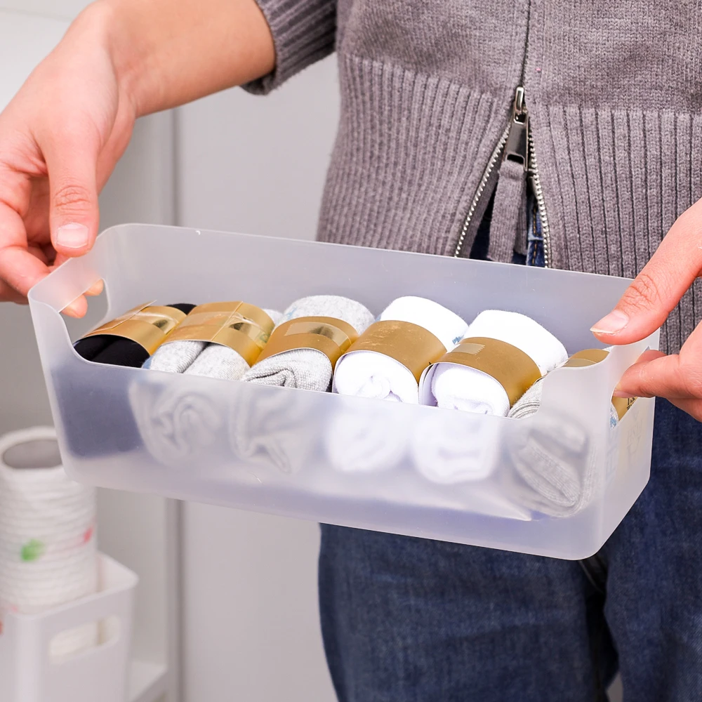 Multi Functional Wall Mounted Kitchen Storage Box Bathroom Storage Basket Cosmetics Sorting Box Living Room Other Miscellaneous