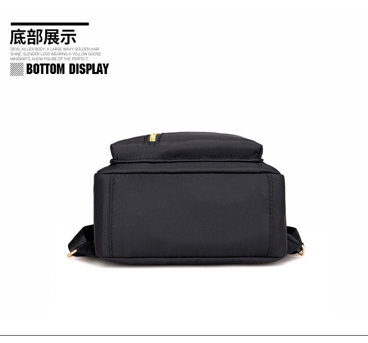 Zaino da donna nuova versione coreana alla moda di All-match Fashion Oxford Ladies Small Backpack Female Student Schoolbag