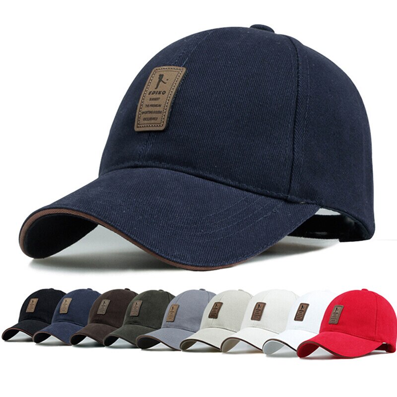 1 kpl naiset miehet vaellus lippalakit puuvilla snapback hattu aurinkohatut golf puuvilla baseball lippalakki urheilu snapback ulkona yksinkertainen kiinteä