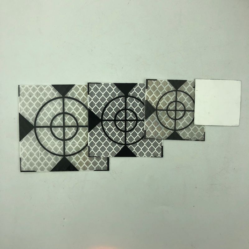 Papier réfléchissant de Film réfléchissant auto-adhésif de prisme de Station totale de de diamant pour Leica Sokkia