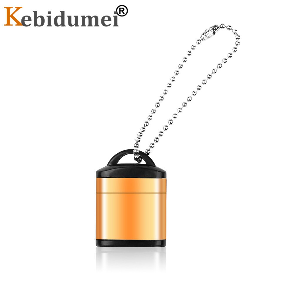 Kebidumei mini adaptador otg usb 2.0, leitor de cartão micro sd tf para pc notebook, câmera de celular de plástico, cartão de memória micro sd tf