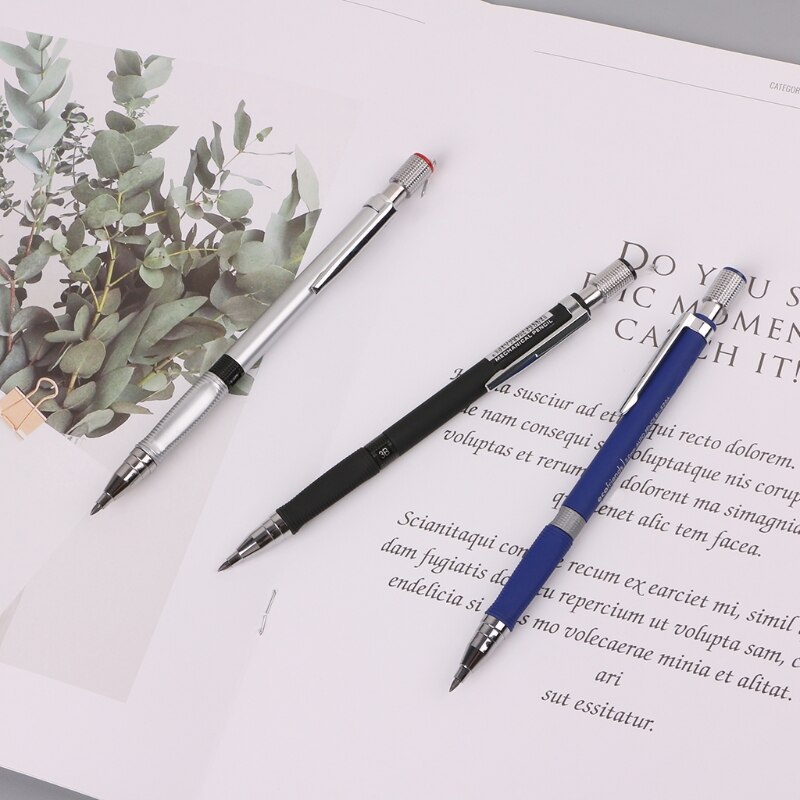 2.0 Mm 2B Lood Houder Automatische Mechanische Tekening Potlood Draughting Briefpapier School Kantoorbenodigdheden C26