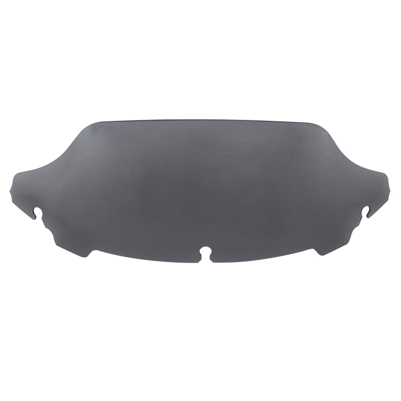 4.5" 7" 10.5" 9 Inch Wave Windshield Fits For Harley Touring Electra Glide Street Glide FLHX FLHXS FLHTK Trike 14-19 Windscreen: 7 inch Light Smoke