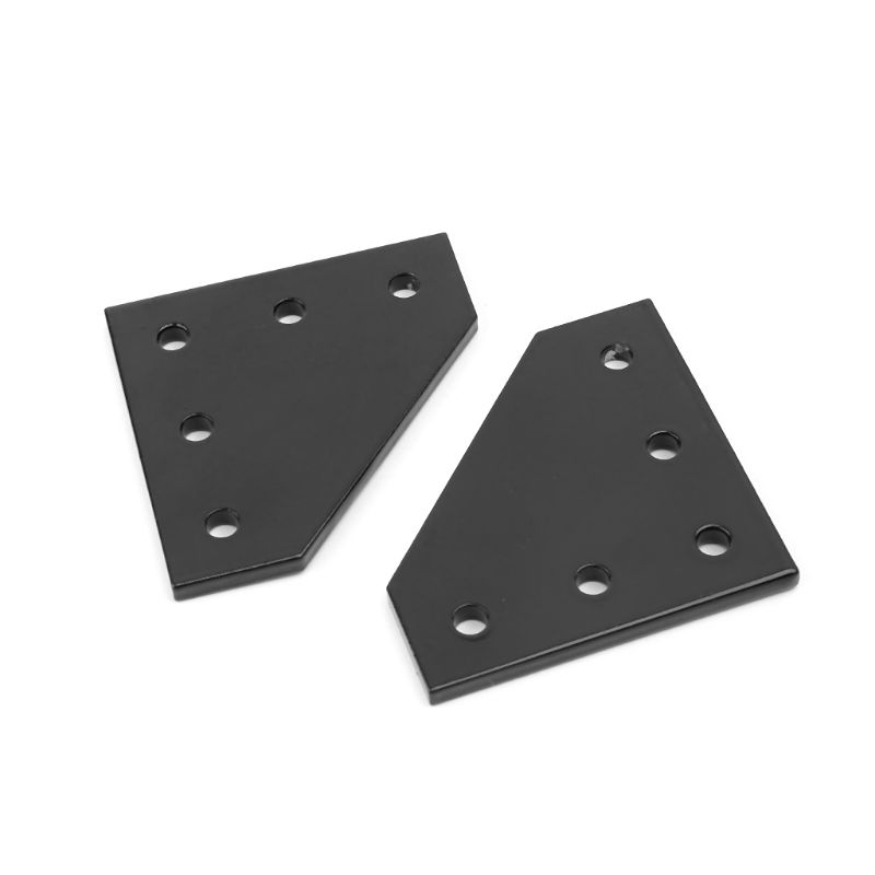 4Pcs 5-Gat Gezamenlijke Boards 90 Graden Hoek Hoek Beugel Voor Aluminium Profiel