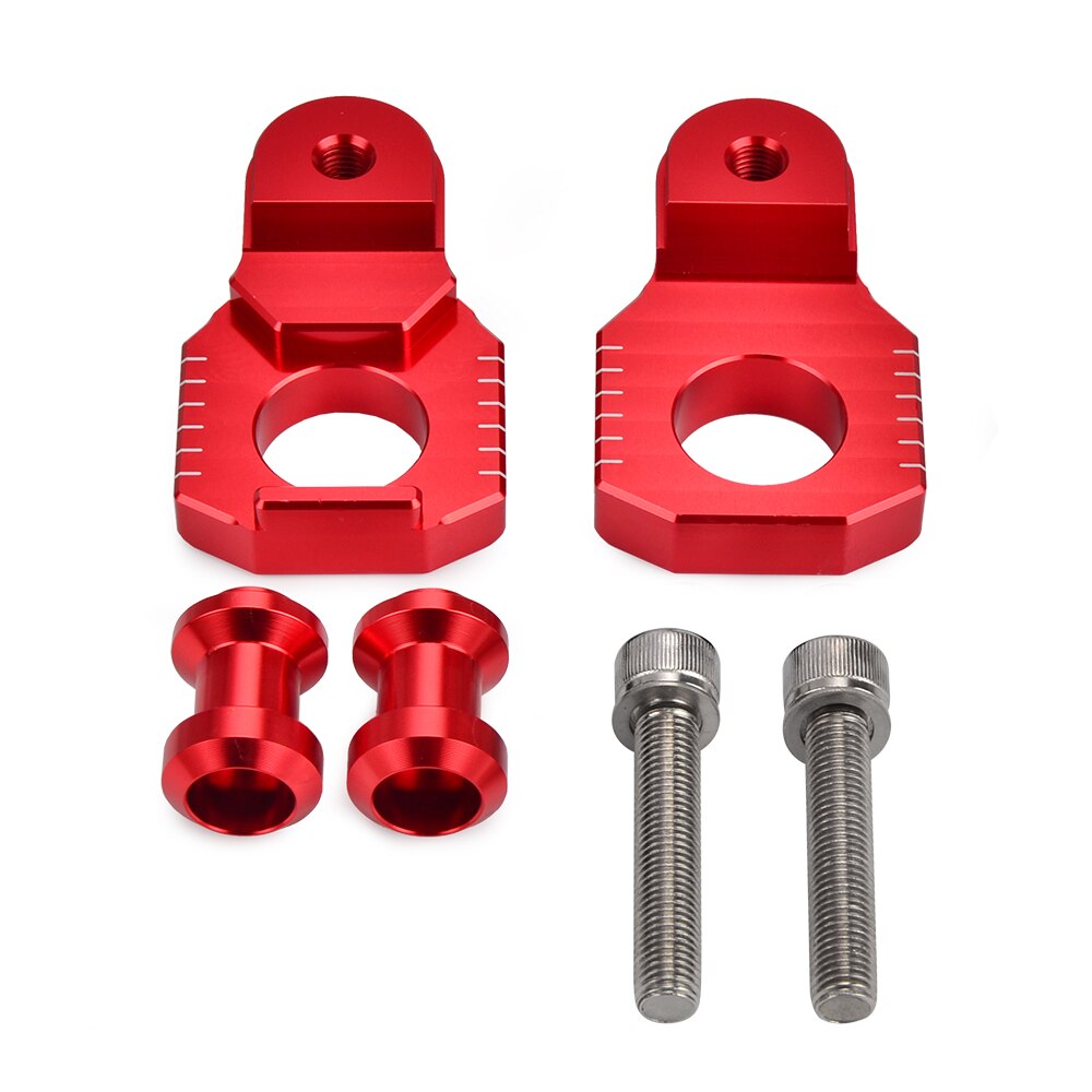 CNC Racing Axle Block Slider Swingarm Spools Chain Adjuster For ...