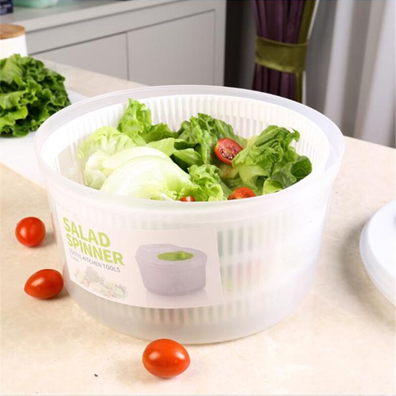 Grøntsager tørretumbler salat spinner frugt vask ren kurv høj hastighed centrifugal dræner kurv opbevaring stor kapacitet