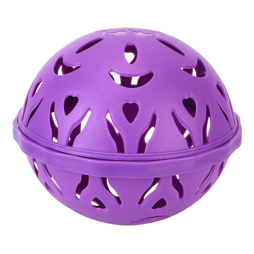 HILIFE Reusable Bra Laundry Balls Keeping Clothes Eco-friendly Bubble Bra Double Ball Saver Washer For Washing Machine: Purple