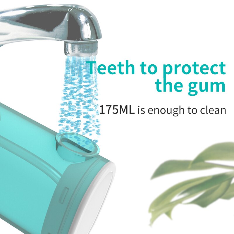 Koli oral irrigator dental portabla vattentrådsspetsar usb uppladdningsbara vattenjet flosser ipx 7 irrigator för rengöring av tänder