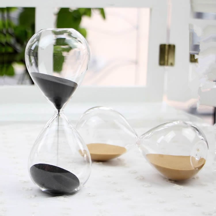 1pc 45 minutter awaglass håndblæst timer ur magnet magnetisk timeglas ampulheta håndværk sand ur timeglas timer