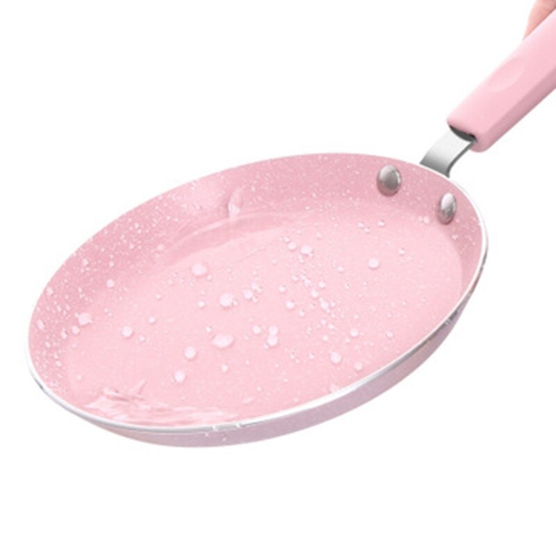 6 Inch Roze Dubbele Gebruik Melaleuca Taart Pan Pan Pan Anti-aanbak Steak Crêpe Pannenkoek Omelet