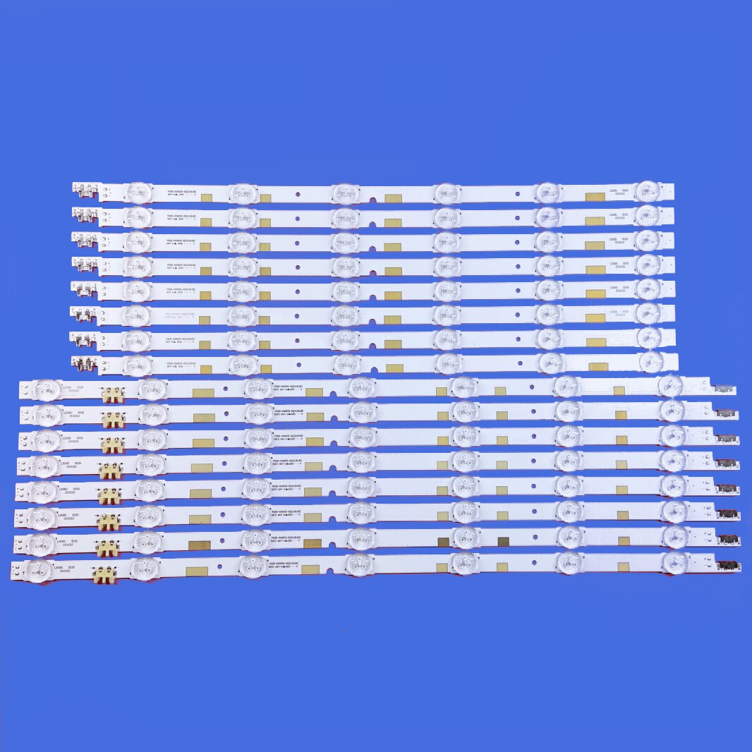 Striscia di retroilluminazione a LED 16 pezzi per Samsung UE50JU6800 UE50JU6850 UE50JU6800K ueue50ju6870 UN50JS7200 UE50JS7200 UE50JS7200