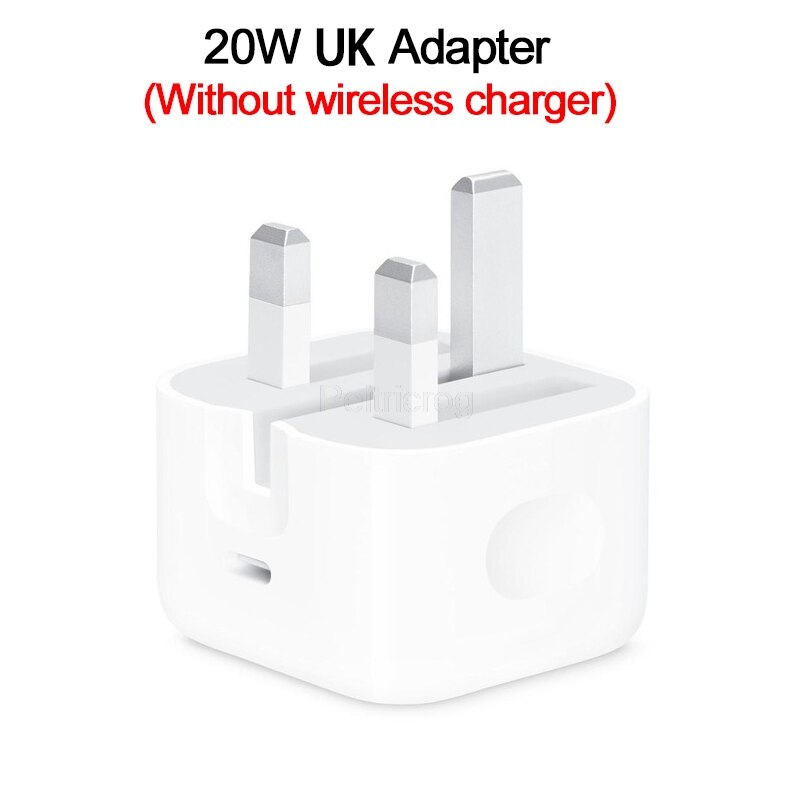 Magnetyczna bezprzewodowa ładowarka 15W dla iPhone 12 zawodowiec Max mini Magsafe szybka ładowarka szybka 20W ue usa wielka brytania wtyczka PD bezprzewodowa ładowarka: UK wtyczka