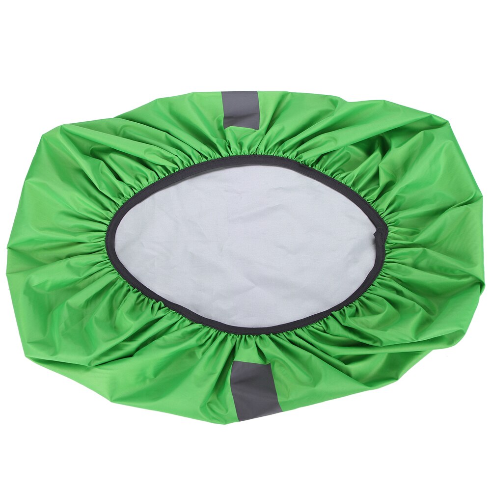 Cubierta de Mochila deportiva, bolsa impermeable, cubierta de lluvia con tira reflectante para ciclismo, Camping, senderismo, montañismo, verde, 20-100L